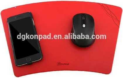 New arrival mouse pad with wireless charging function for mobile phone