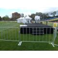 Bubuk yang dicat Moveable Steel Crowd Control Barrier