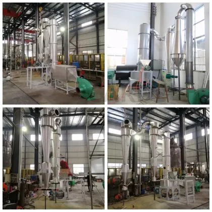 Cassava Powder Drying Equipment: Calcium Carbonate Rotary Spin Flash Dryer
