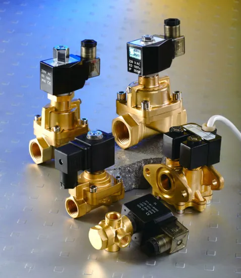 Brass superior solenoid electric water shut off valve GBSC series