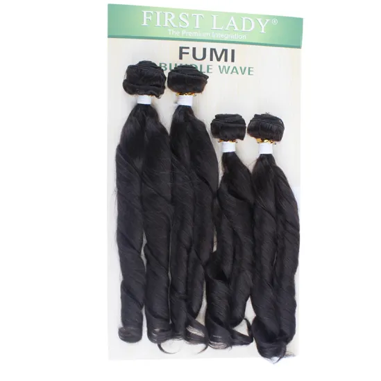 Best Selling Hair Fiber Ombre Curly 4 pcs Hair Bundles Synthetic Hair Extension