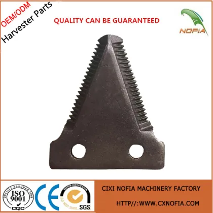 Cutter blade harvester spare parts for John deere