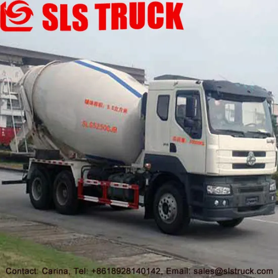 6000L 3 axles concrete mixer truck