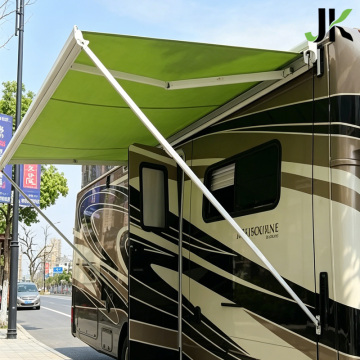Lightweight Retractable RV Side Awning Efficiency