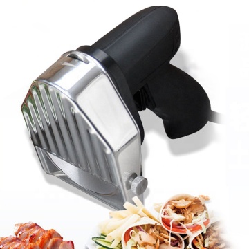 Professional Commercial Shawarma Slicer for Stainless Steel Cutting in Restaurants, Turkey Kebab Cutter
