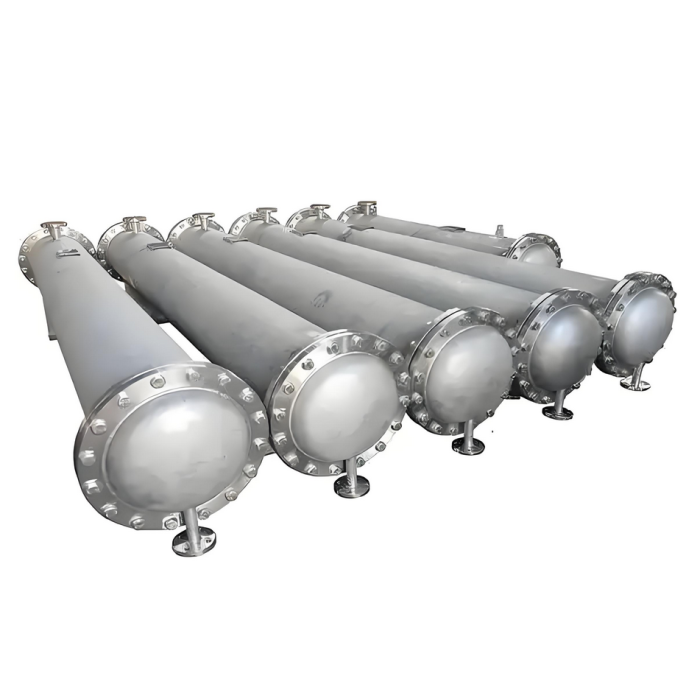 တိုက်စားစရာတိုက်ဖျက်ရေး Titanium Tube အပူလဲလှယ်