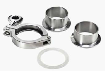 Sanitary pipe fittings stainless steel sanitary clamp