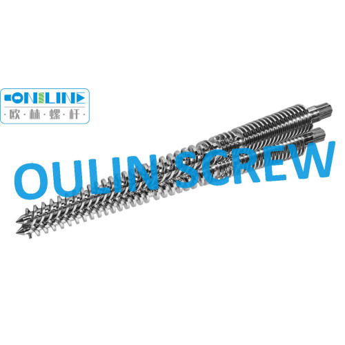Bimetallic Twin Conical Screw and Barrel for Weber Extrusion