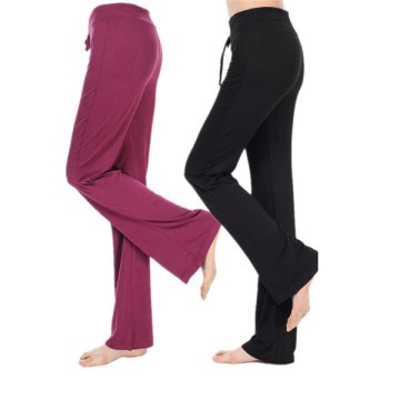 Yoga pants Flared trousers Loose wide-legged pants Household pants wide-legged yoga pants fabric wholesale yoga pants sex girl