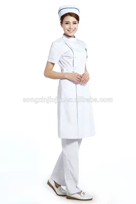 2015 Fashion nurse hospital uniform designs , medical scrubs, hospital uniforms short-Sleeve