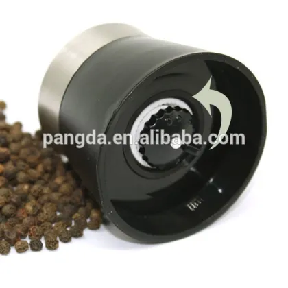 Gourmet Black Peppercorn 110g | Adjustable Recyclable Refillable Grinder