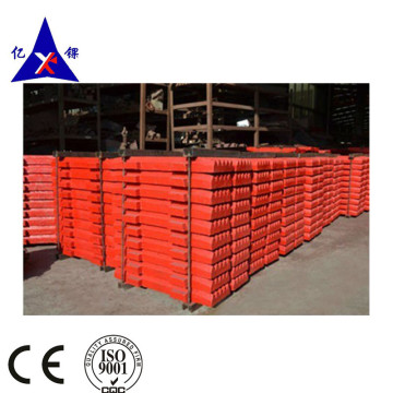 Skid Mounted Kue Ken 36 "X42" Jaw Crusher dengan Grizzly Feeder dan Hopper yang bergetar (#J8619)