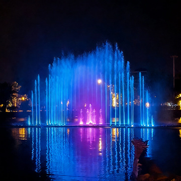 Вьетнамдық музыка фонтанының қойылымы