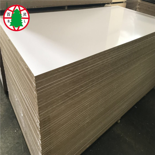 Good price plain mdf melamine faced mdf