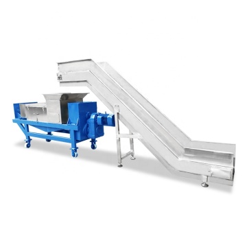 City Garbage Waste Compress Sort Dewatering Recycling System