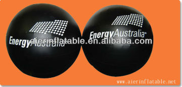 Inflatable Basic Black Balloon with Printing