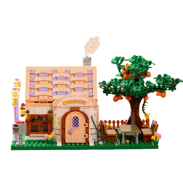 JD036: Educational Building Block Sets - Creative House Models, Puzzle Toy for Kids' Learning and Development
