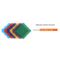 Piso esportivo modular suspenso para quadras de pickleball