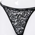 aangepaste logo dames kanten bh G-string set