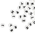 DIY Ceramic Beads Alphabet Beads 8MM