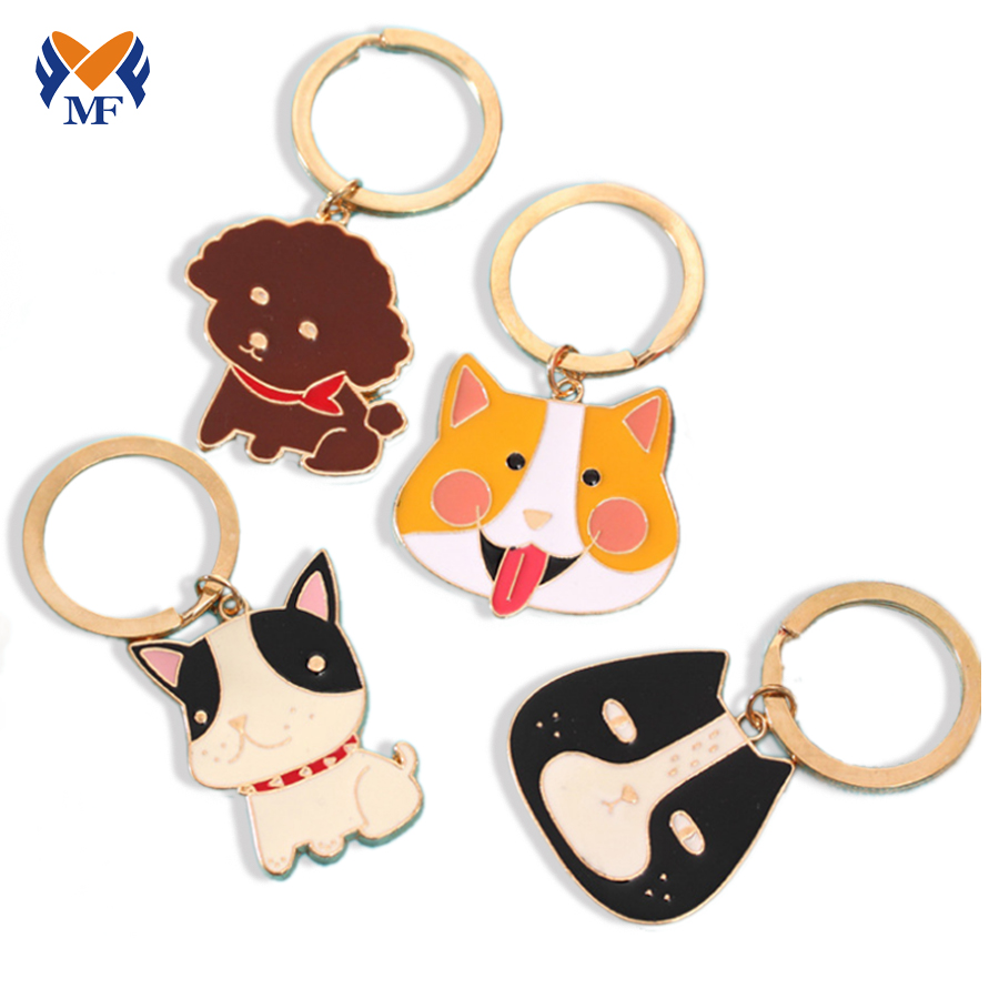 Sale metal dog keychain at lowest price