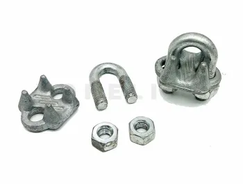 U.S. Type Drop Forged Wire Rope Clip U Bolt G-450