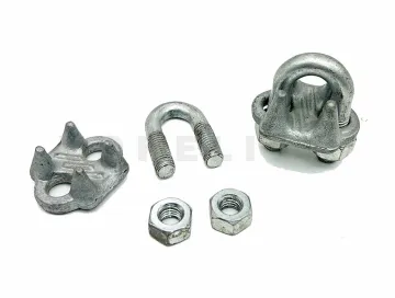 U.S. Type Drop Forged Wire Rope Clip U Bolt G-450