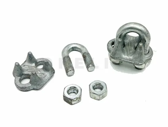 U.S. Type Drop Forged Wire Rope Clip U Bolt G-450