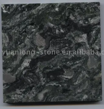 wave green granite