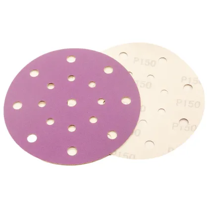 Purple Dry Wet Sanding Discs Ceramic Sanding Disc