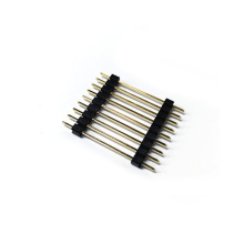 2.0Single Row Pin Dual Plastic 180 Degree Connectors