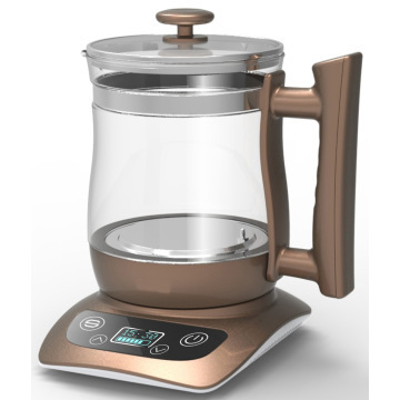 CORDLESS GLASS KETTLE ~ Blue LED Lights ~ Auto Cut Off