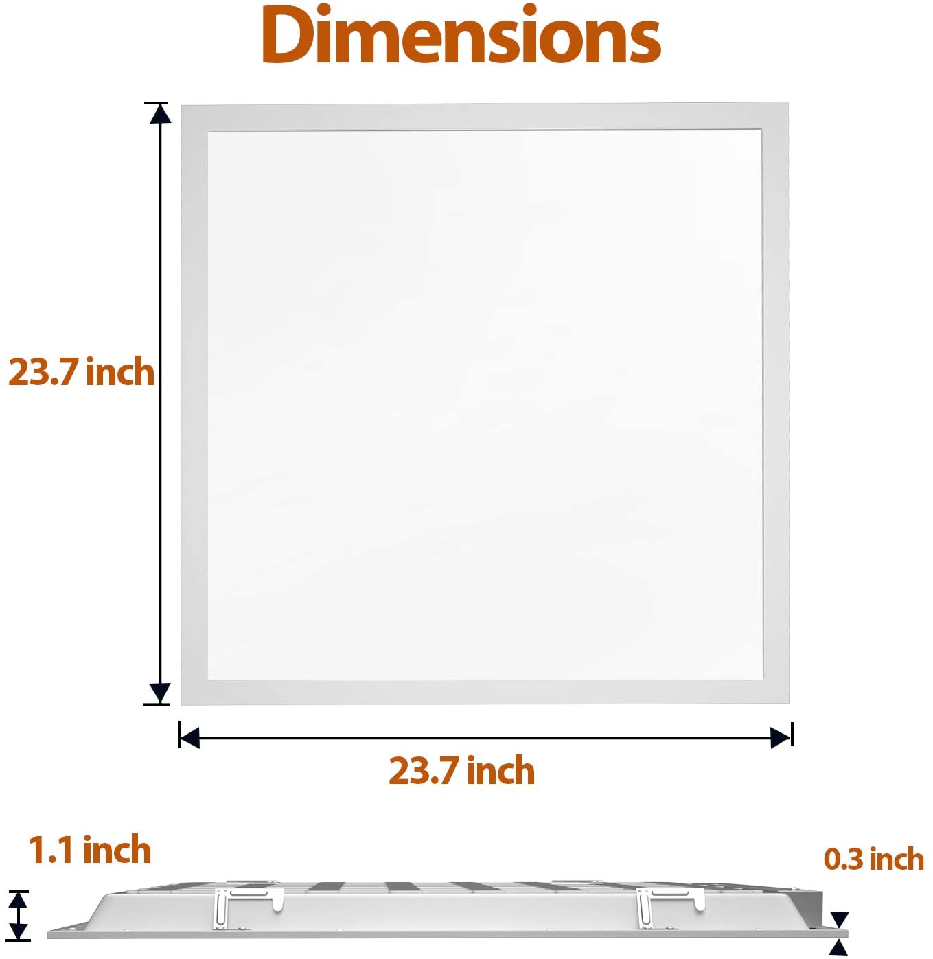 LED Panel Light with Low Power Consumption