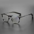 TR Material de titanio Templo Clear Designer Gafas