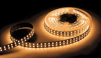 5M 600pcs 5630 Double Row Flexible LED Strip, Waterproof, 2,800-7,500K CCT DC 24V, High Brightness