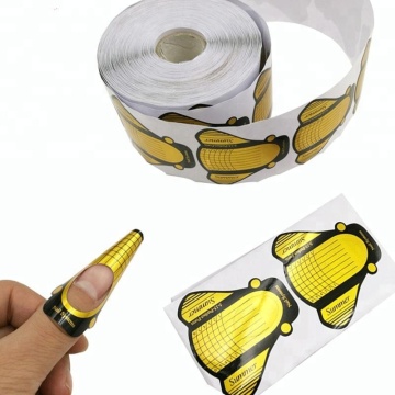 Acrylic Extension Forms French Nails Sticker - 500pcs/Roll Nail Forms Factory