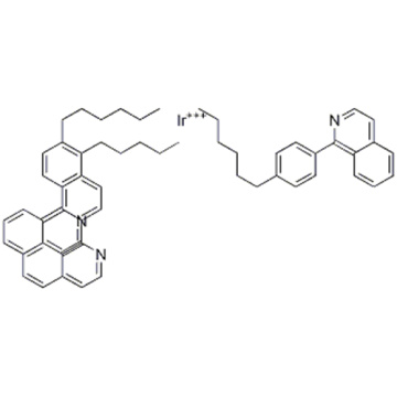 Tris [(4-n-heksylofenylo) izochinolina] iryd (III) CAS 1240249-29-9