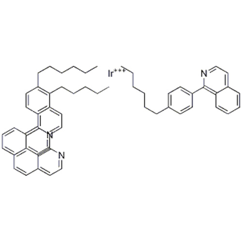 Tris [(4-n-hexylfenyl) isokinolin] iridium (III) CAS 1240249-29-9