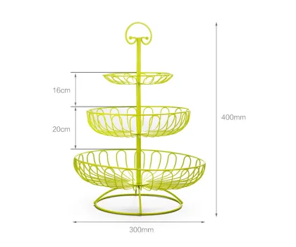 Modern Extra Large Three-Layer Fruit Plate
