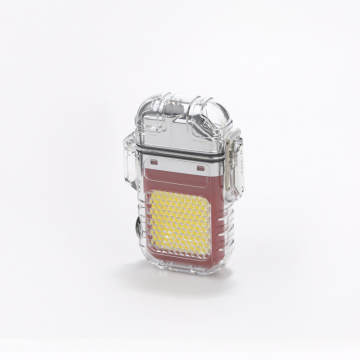 Custom Logo Double Arc New Simple Packaging Electric Type-C Portable Lighter