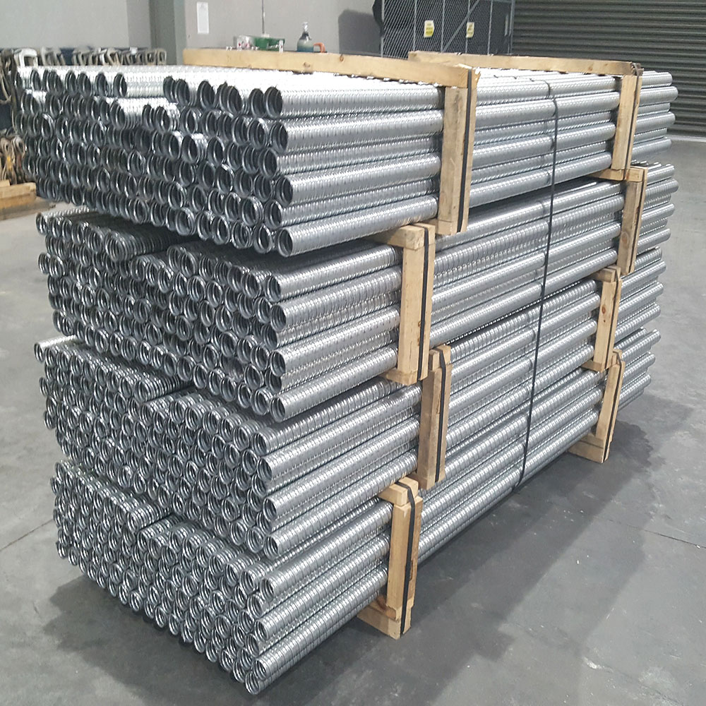 prefabricated metal pipe package