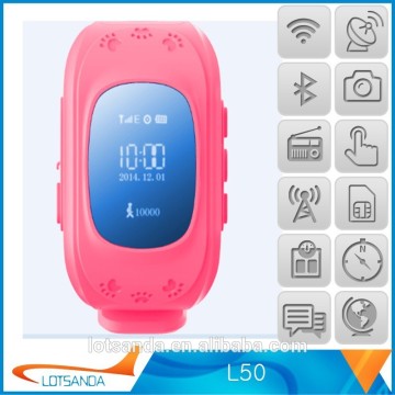 sos panic button watch gps tracker