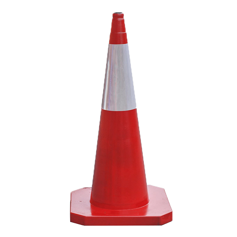 100cm rubber traffic road cones