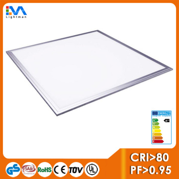 Broadside aydınlatma PC difüzör plakası 10mm süper ince LED panel ışık 60W 620x620