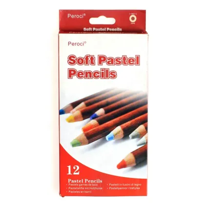 Artist Pastel Pencils 12 Colors Set