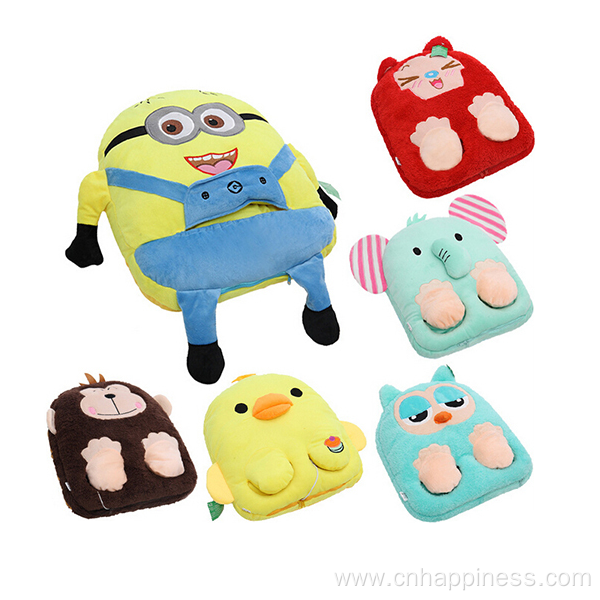 School bags Cartoon Character 3D Style Plush bags