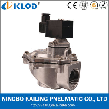 KLQD brand 2/2 way solenoid control alloy material Air Pulse Valve