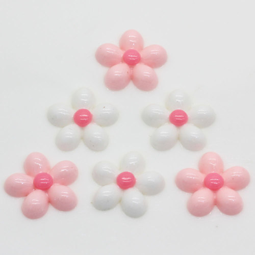 Fashional Mini Flower Beads Kawaii Cabochon For Girls Bedroom Garment Haior Accessories Charms DIY Decor Items