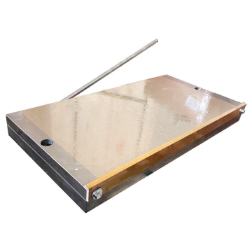 Dimensione di grandi dimensioni rotonde rotonda forte mandrino magnetico permanente per smerigliatrice di superficie