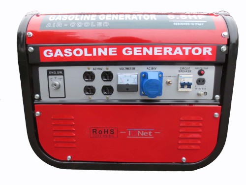 Red Gasoline Generator HH2750-A 110V/220V (2KW/2.5KW/2.8KW)